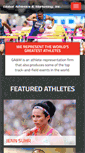 Mobile Screenshot of globalathletics.com